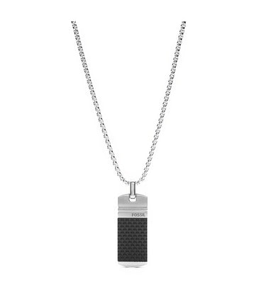 Fossil Herren Kette Molded Pendant JF03316040